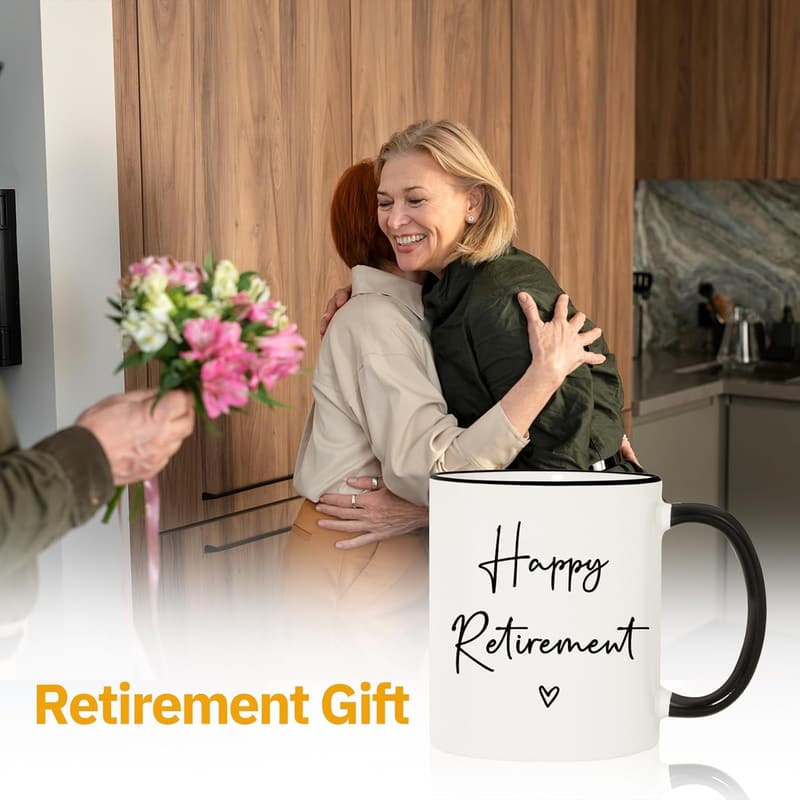 Funny Retirement Mug for Women and Men - 