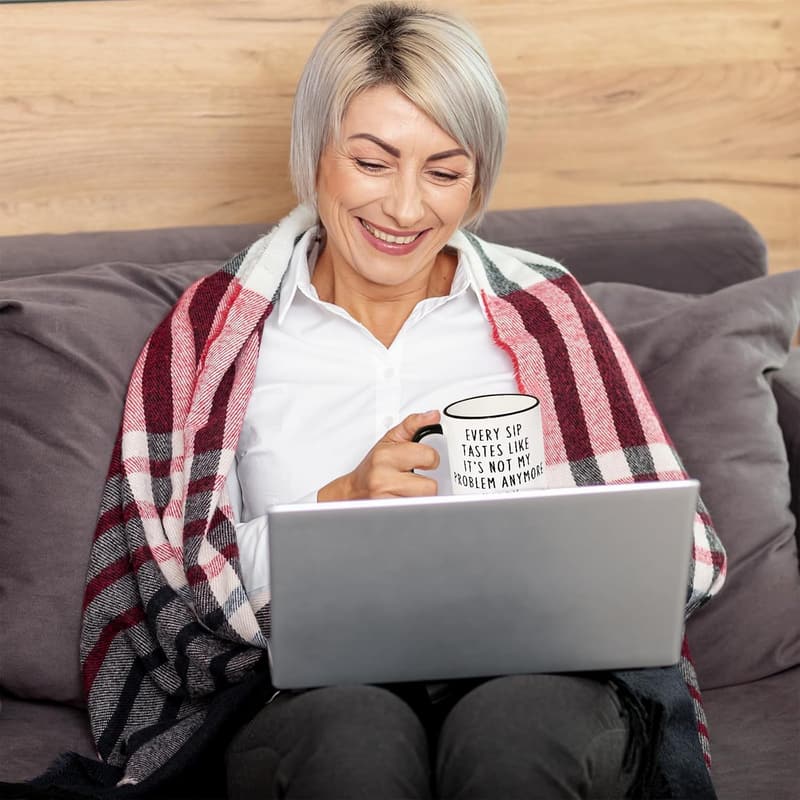 Funny Retirement Mug for Women and Men - 