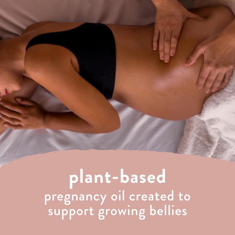 Honest Mama Hydrating Body & Belly Oil | 4.2 fl oz, Plant-Based