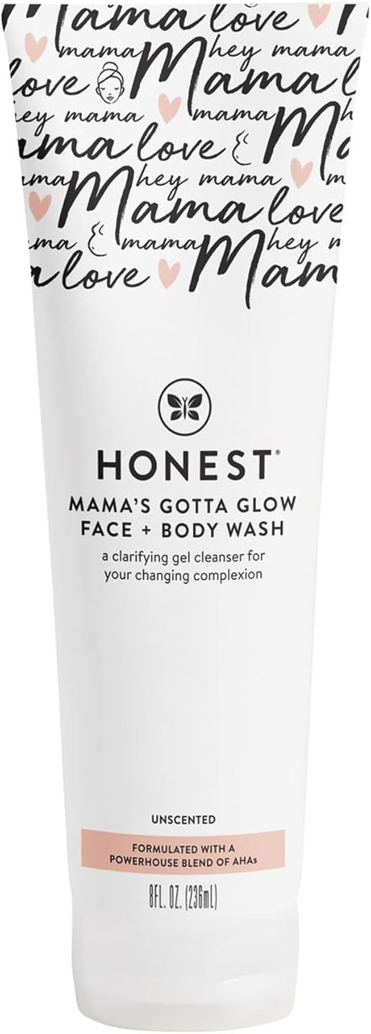 Pregnancy Safe AHA Exfoliating Face & Body Wash - 8 fl oz