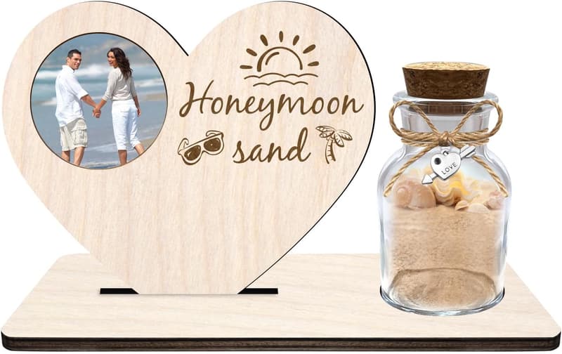 Honeymoon Keepsake Jar - Personalized Custom Gift
