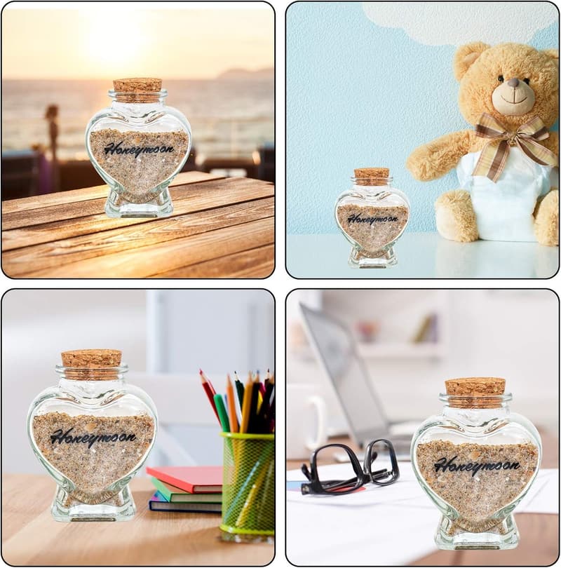 Honeymoon Sand Keepsake Jar - Gift for Newlyweds