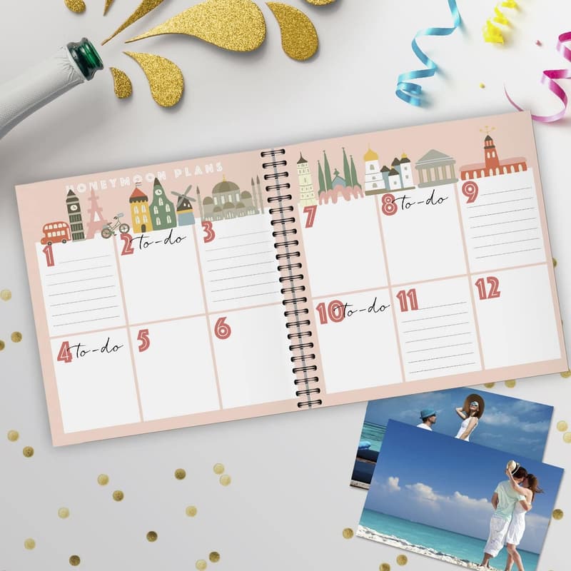 Honeymoon Travel Journal - Memory Album for Couples