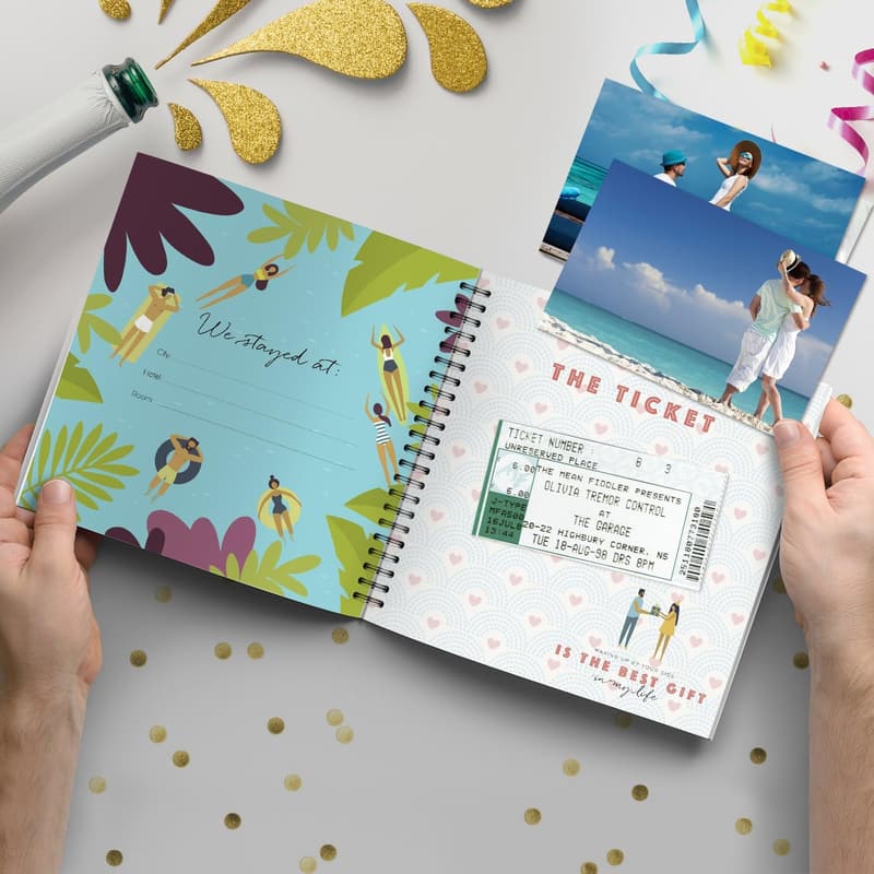 Honeymoon Travel Journal - Memory Album for Couples