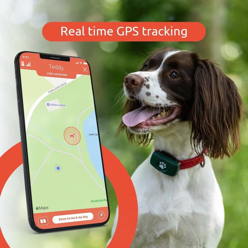 Dog GPS Tracker - Waterproof Activity Tracker for All Dogs