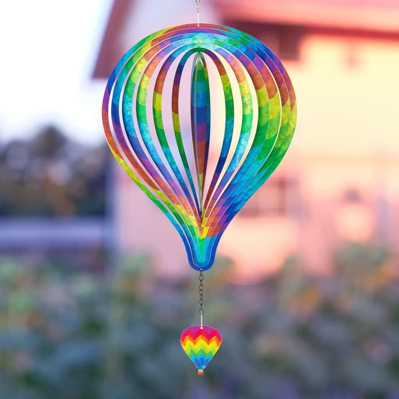 3D Kinetic Wind Spinner Garden Ornament for Moms, 10