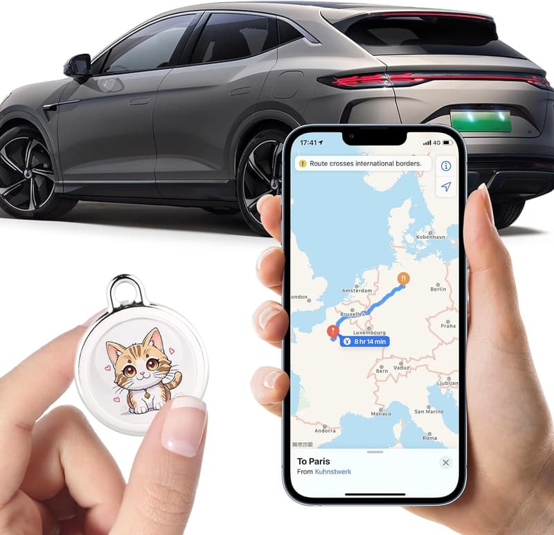 Real-Time GPS Tracker for Vehicles & Pets - No Fees Required