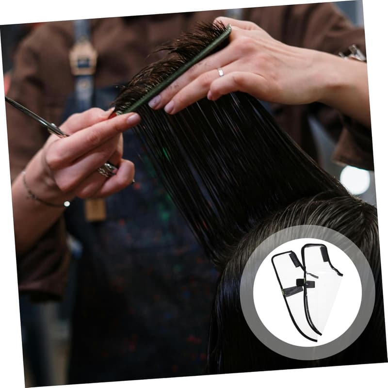 Reusable PVC Hair Stylist Shoe Covers for Clean Salons