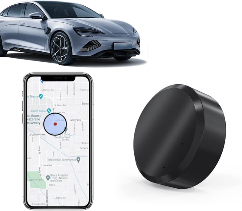 Portable GPS Tracker for Vehicles - No Subscription, Real-Time Tracking
