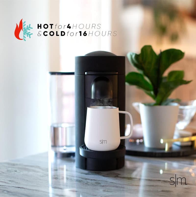 Insulated Stainless Steel Travel Coffee Mug - 12oz Blush