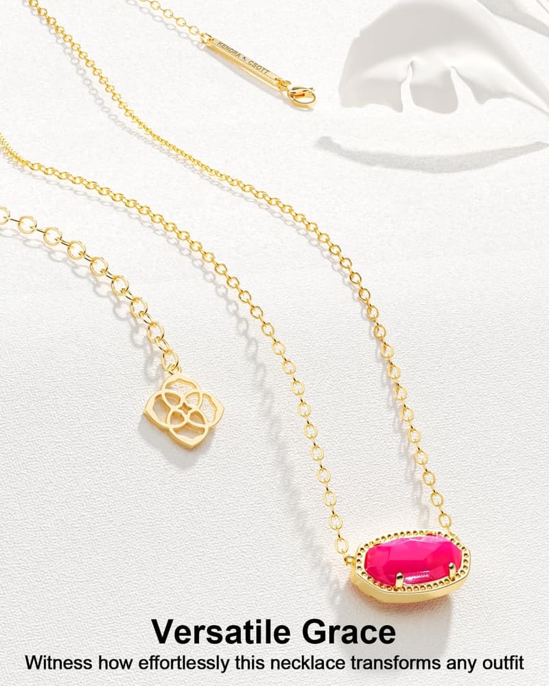 18K Gold Plated Pendant Necklace for Women's Anniversary Gifts