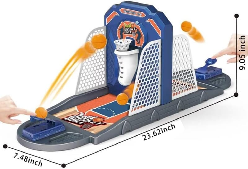 Portable Basketball Arcade Game – Interactive Auto-Scoring Mini Hoop