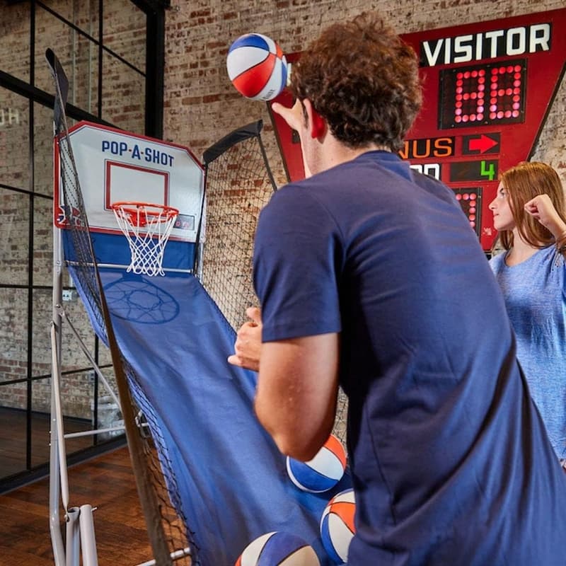 Home Arcade Basketball Game with Infrared Scoring - 6 Modes