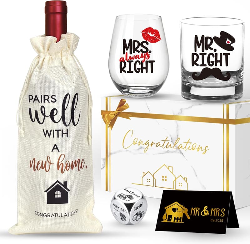 New Homeowner Housewarming Gift Basket for Couples