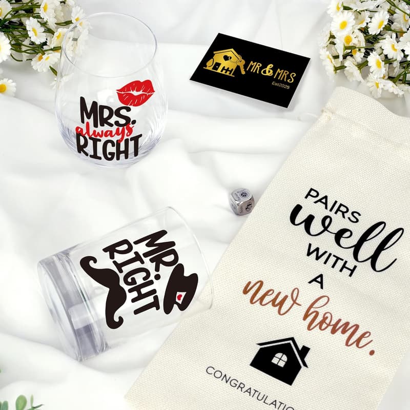 New Homeowner Housewarming Gift Basket for Couples