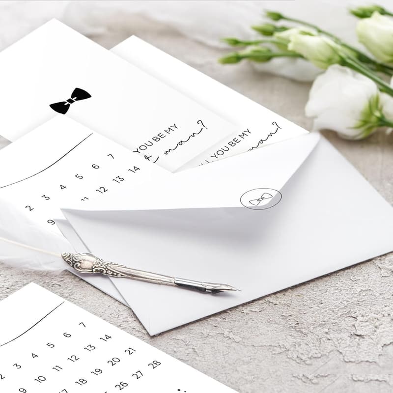 Groomsmen Proposal Cards Set - 10 Funny Wedding Invitations