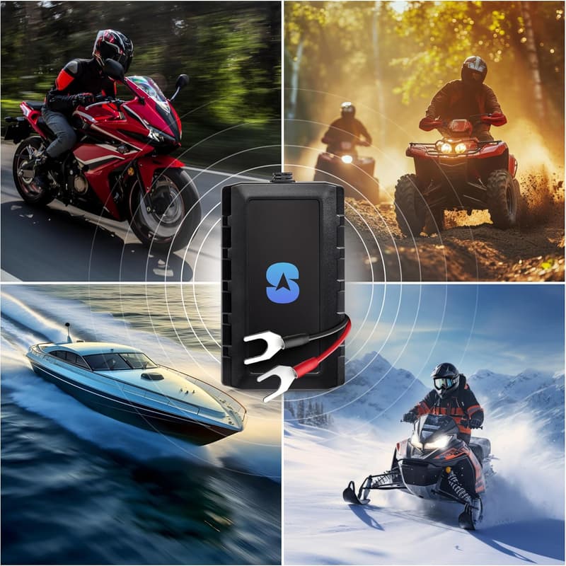Waterproof Real-Time GPS Tracker for Motorcycles and ATVs
