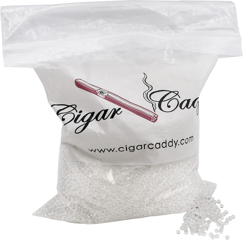 Cigar Caddy with Crystal Gel Beads for Humidity Control, 150 Cigars