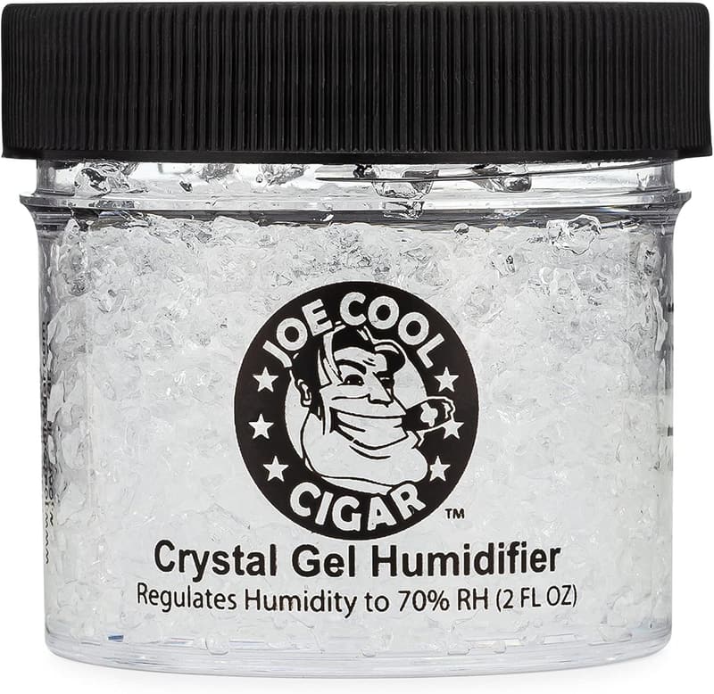 Cigar Humidor Crystal Gel Humidifier (2 oz Jar)
