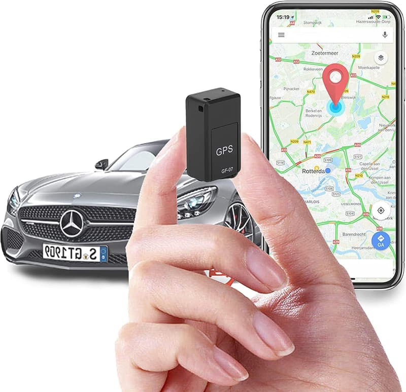 Real-Time GPS Vehicle Tracker with Magnetic Mount - No Monthly Fee