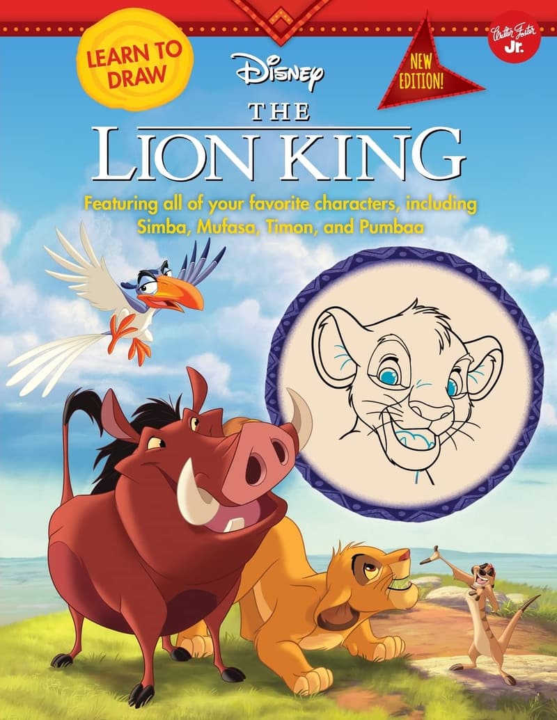 Learn to Draw: The Lion King Edition with Simba & Friends