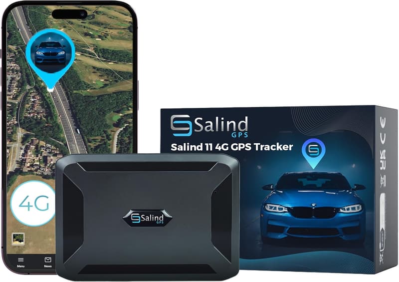 Real-Time 4G GPS Tracker for Vehicles - Magnetic, LTE, SIM Included