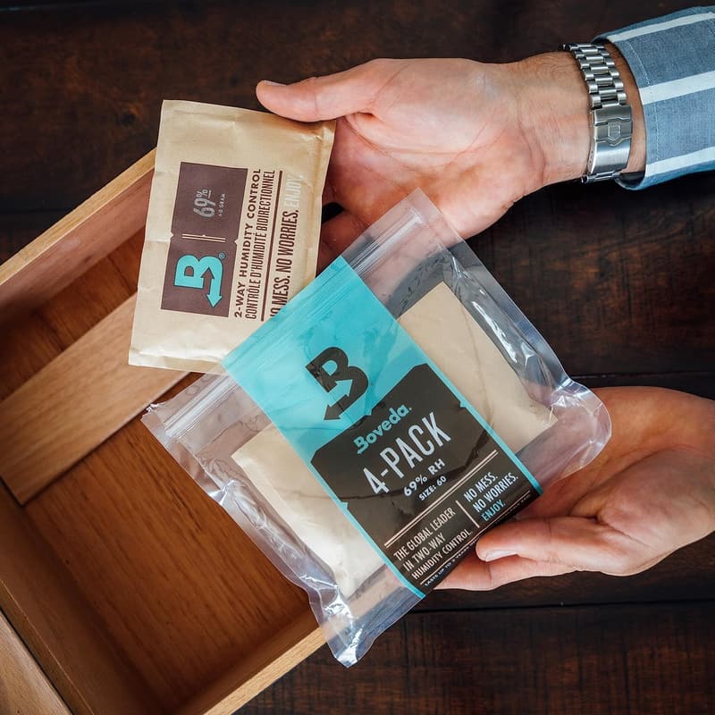 Boveda 69% Humidity Control Packs – 4-Pack for Containers