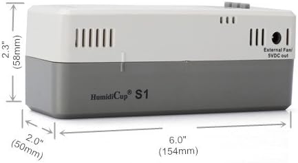 Cigar Humidifier for 40-150 Count Humidors, Stable Control