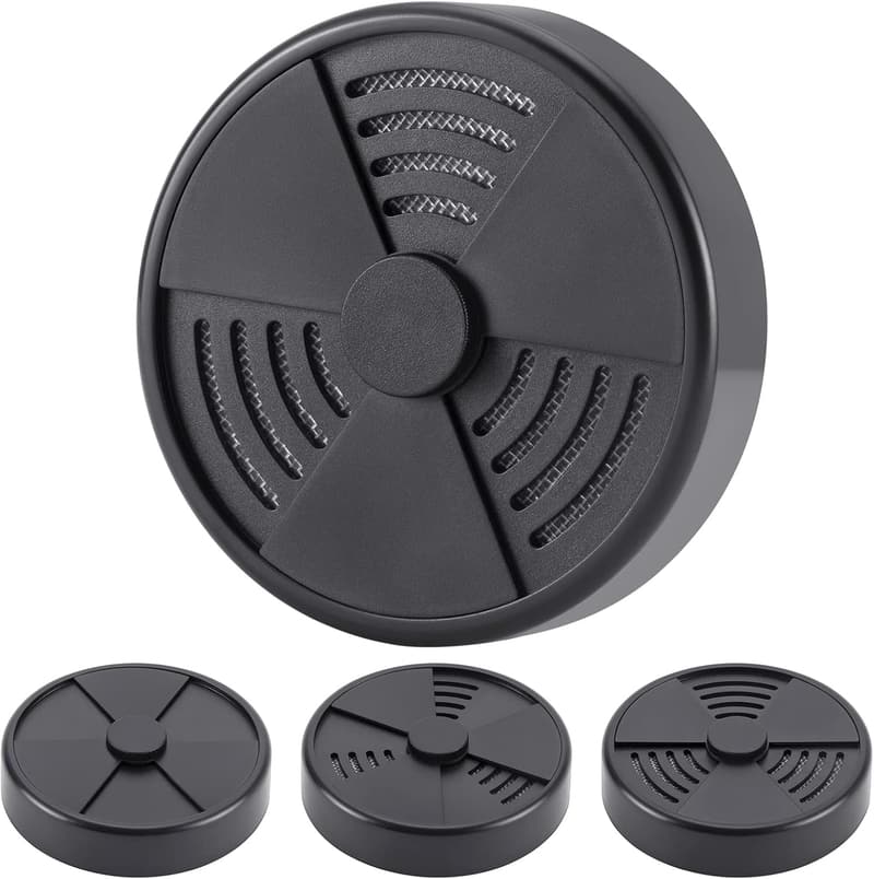 Adjustable Black Round Cigar Humidifier