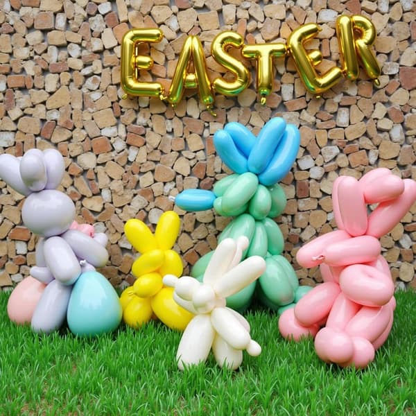 Assorted 260-Count Animal Shape Balloons for Parties