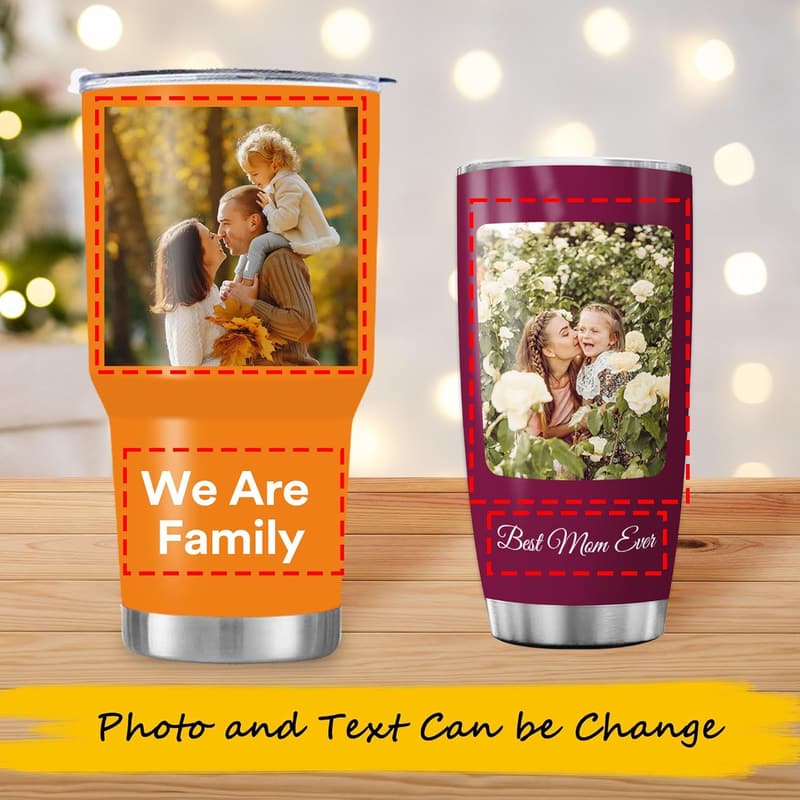 Personalized Stainless Steel Tumbler for Men & Women