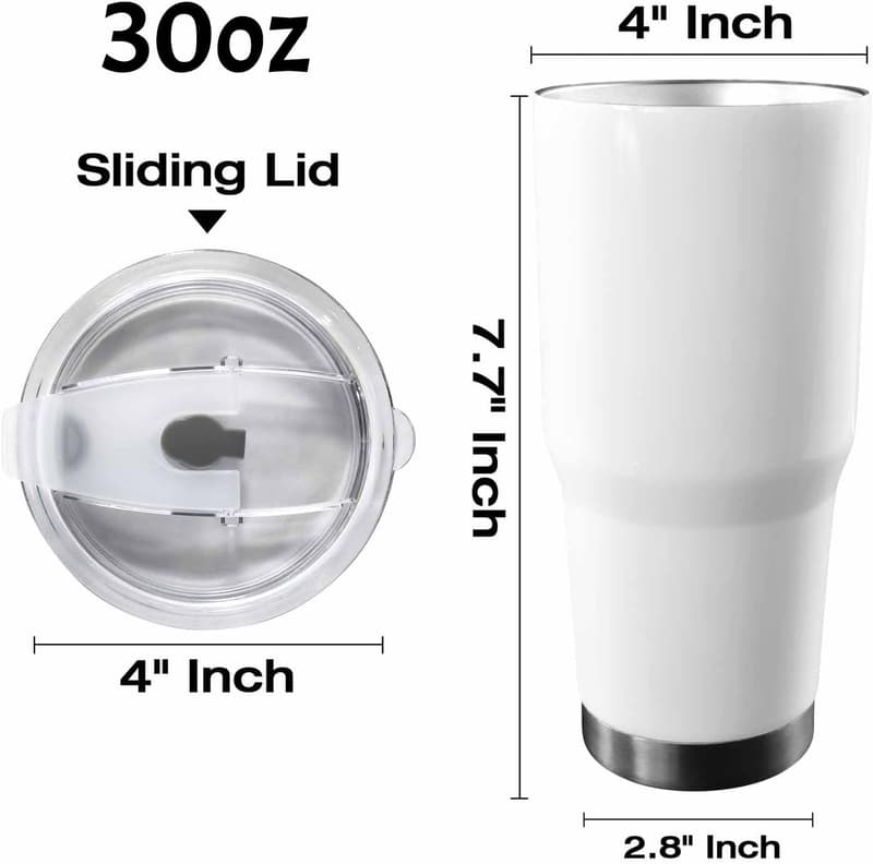 Custom Photo Tumbler Mug for Men & Women - 30oz/40oz