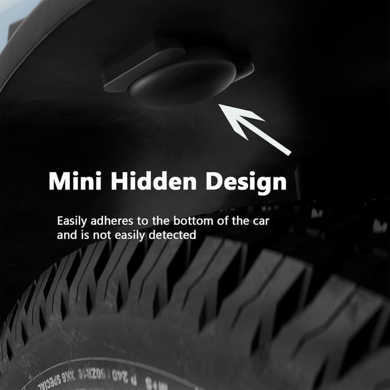 Mini Hidden GPS Car Tracker with Magnetic Case - No Monthly Fee (2PCS)