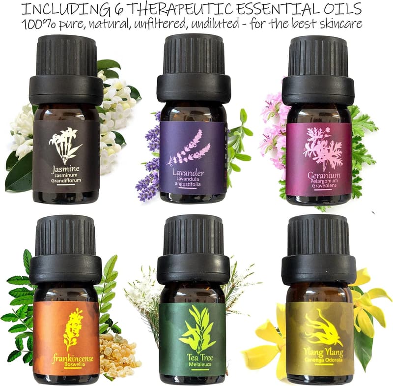 DIY Soap Making Kit for Adults with Essential Oils & Mold