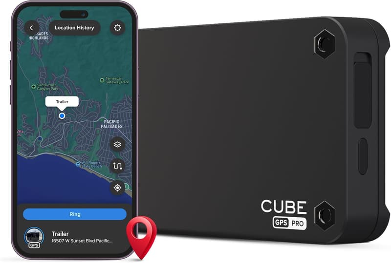 Magnetic GPS Tracker for Vehicles with Geo-Fencing