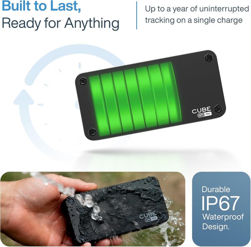 Magnetic GPS Tracker for Vehicles with Geo-Fencing
