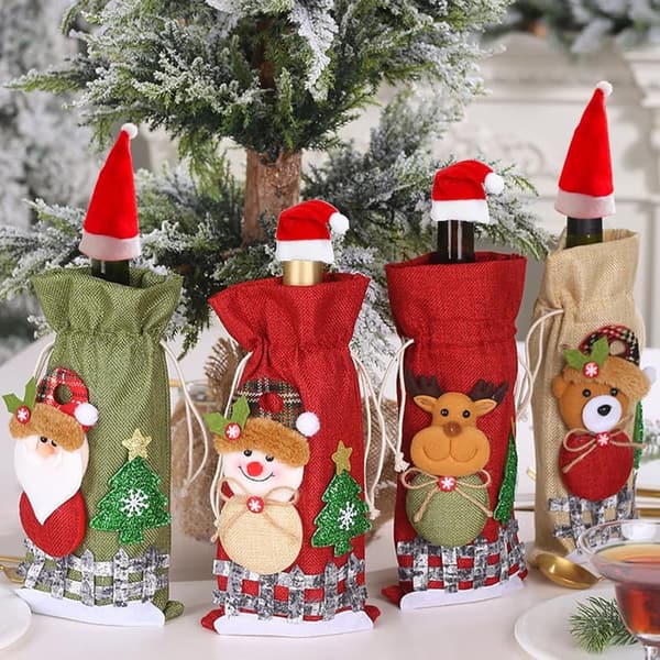 50 Pcs Mini Santa Hats for Christmas Party Decor