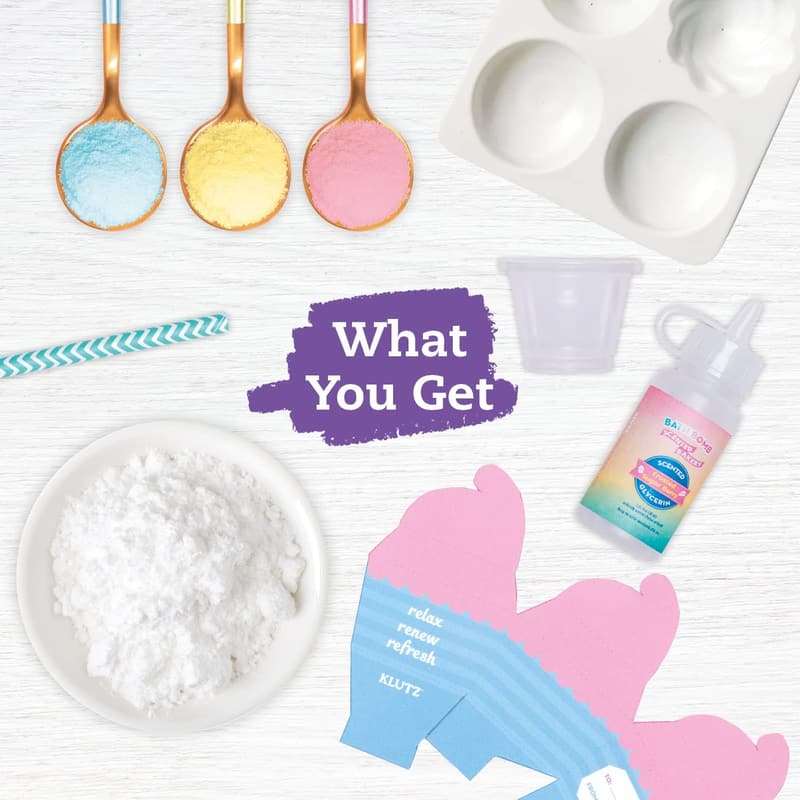 Scented Bath Bomb Craft Kit for Kids