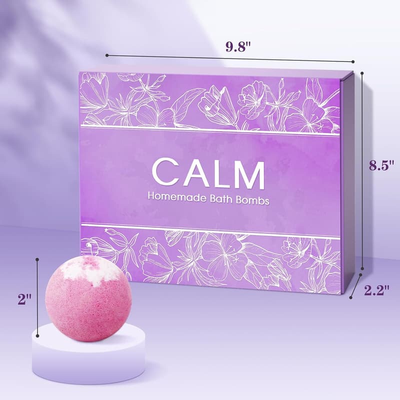 Mother's Day 20PCS Natural Bath Bomb Set with Shea Butter & Oils