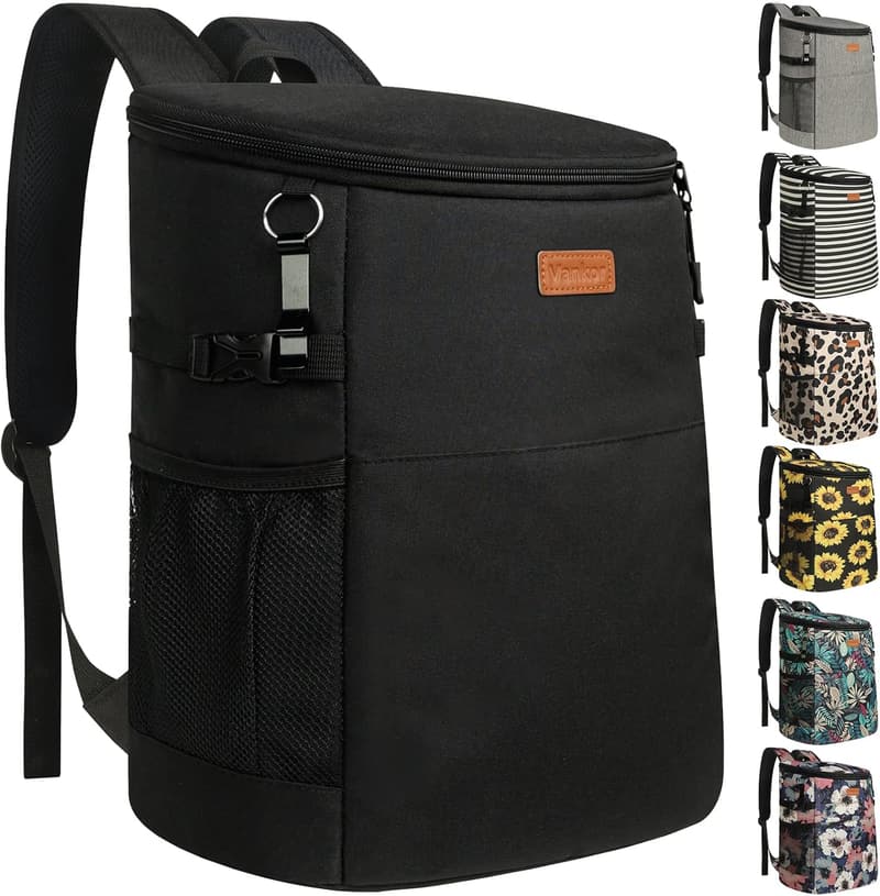 Insulated Waterproof Cooler Backpack for 30 Cans