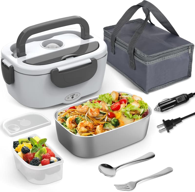 Portable Electric Lunch Box Heater with 304 SS Container