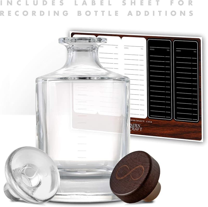 Whiskey Decanter with Stopper - Cairn Craft 1L Capacity