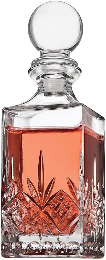 Dublin Collection Mini Whiskey Decanter - 10oz for Spirits