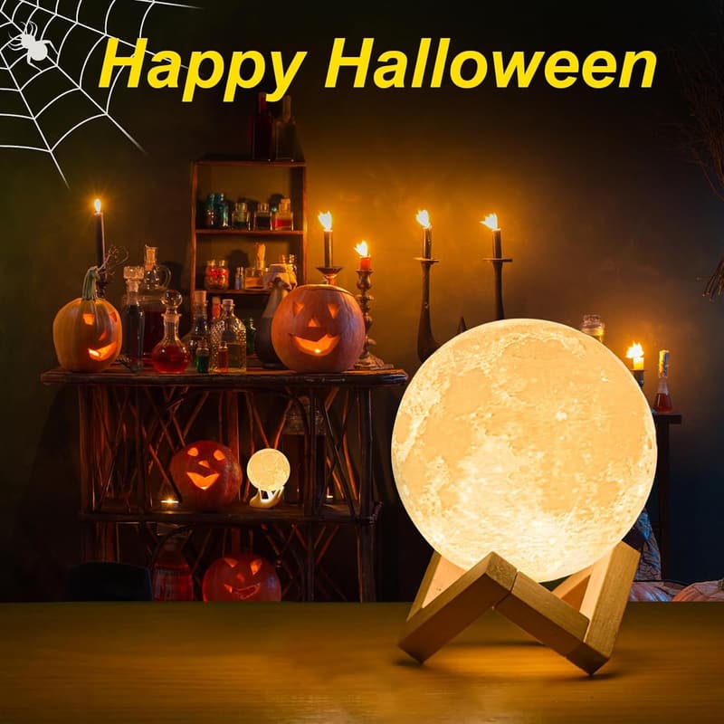 3D Touch Control Moon Lamp - Kids' Birthday & Christmas Gift