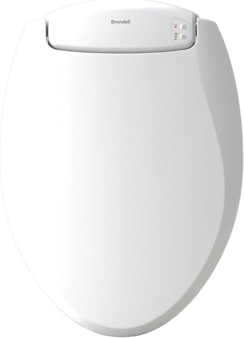 Brondell LumaWarm Heated Toilet Seat with Night Light, Elongated