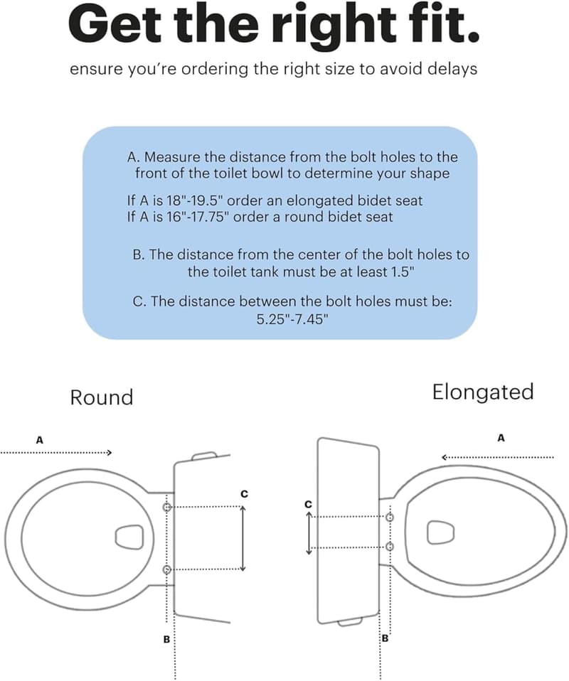 Brondell LumaWarm Heated Toilet Seat with Night Light, Elongated