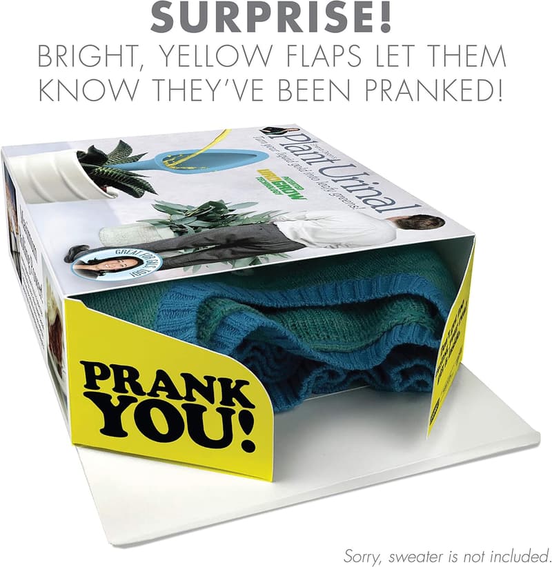 Funny Prank Gift Box - Plant Urinal Novelties for Pranksters