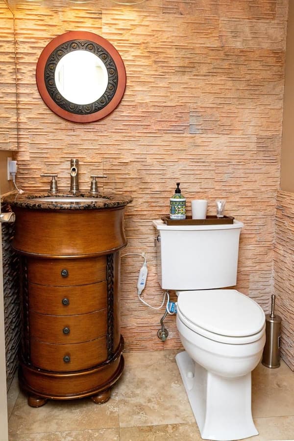 Heated Waterproof Round Toilet Seat Warmer - Easy Install & Clean
