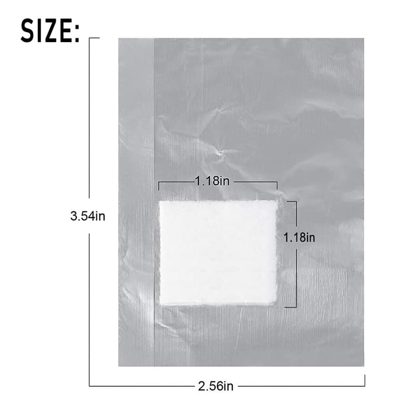 Nail Polish Remover Foil Wraps with Lint-Free Cotton Pads - 400 Pcs