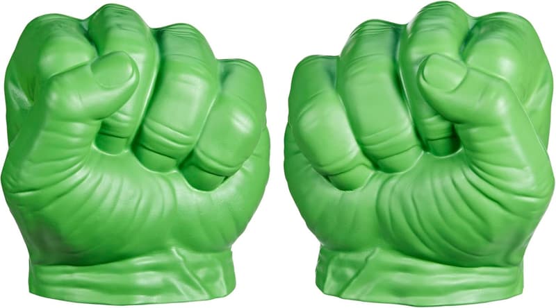 Hulk Gamma Smash Foam Fists - Avengers Role Play Toy for Kids